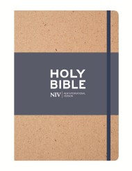 NIV Tan Single-Column Journalling Bible